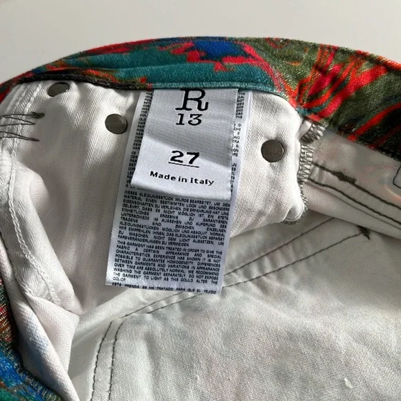 R 13 Velvet Jeans - Picture 6 of 6
